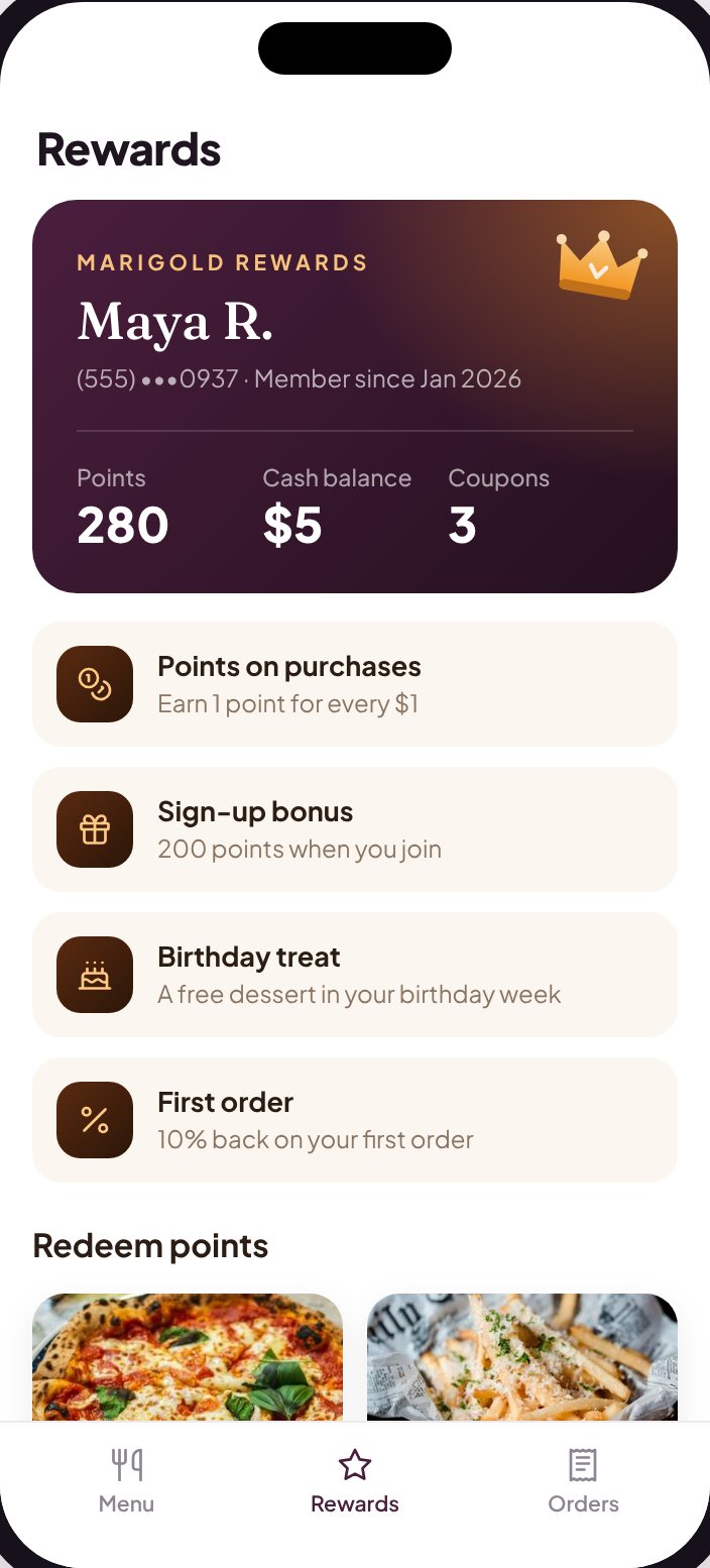Guest app rewards